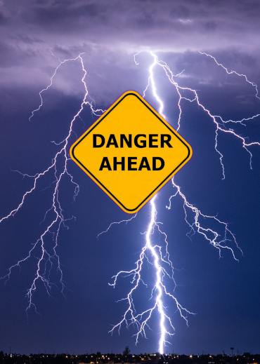 Flyer Danger Ahead