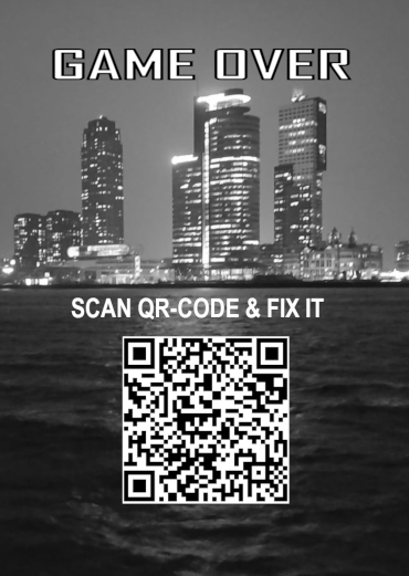 Game Over - Dutch Outreach Flyer